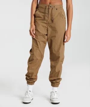 Gymshark Retake Track Joggers - Puddle Brown