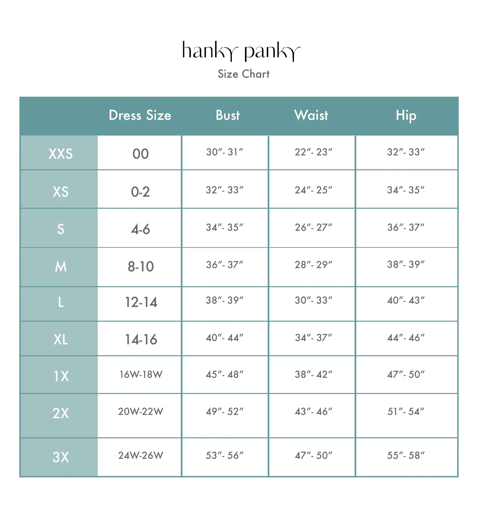 Hanky Panky Tropical Storm Cheeky High Waist Panty (3D2442) - Summer Rain