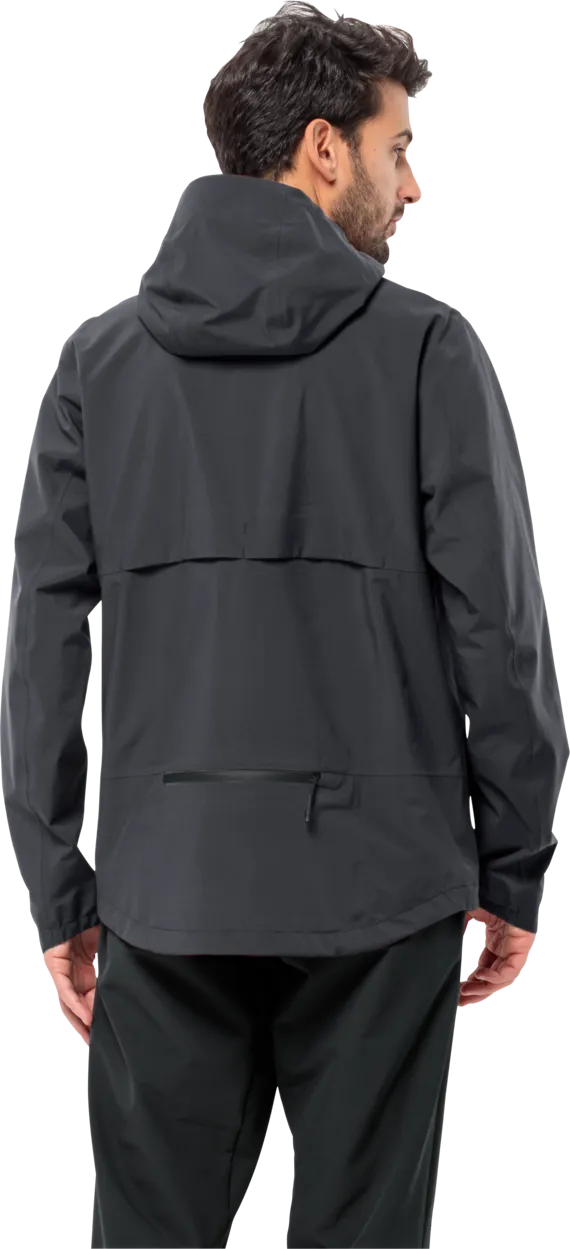 Jack Wolfskin Men&#x27;s Bike Commute Mono Jacket Phantom | Buy Jack Wolfskin Men&#x27;s Bike Commute Mono Jacket Phantom here | Outnorth