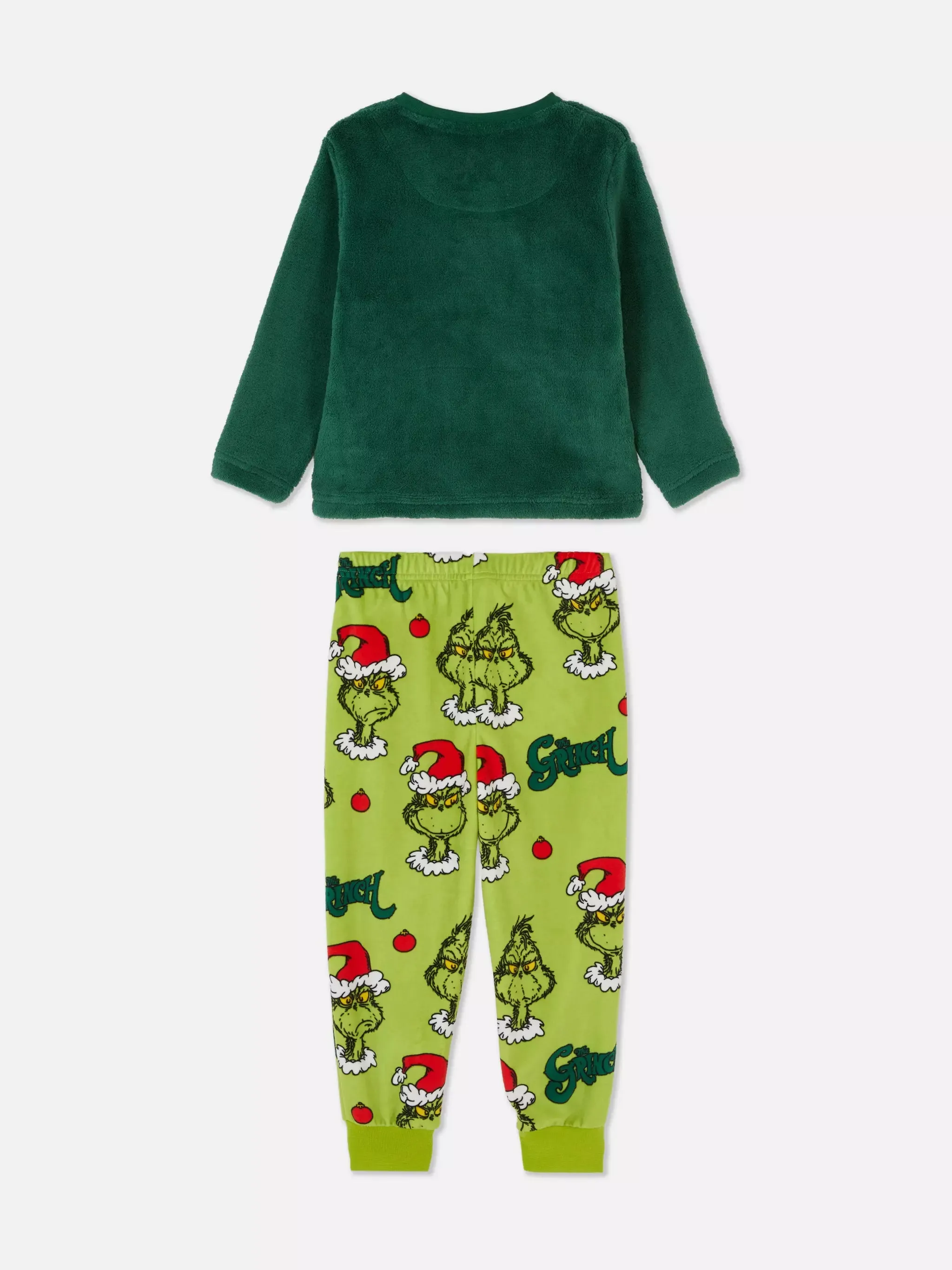 Kids The Grinch Fleece Pajamas