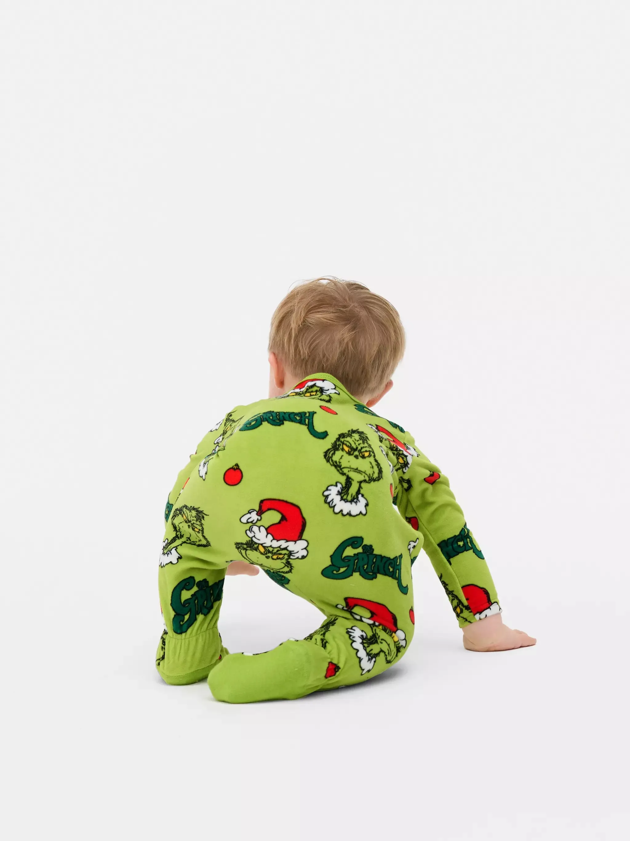 Kids The Grinch Fleece Pajamas