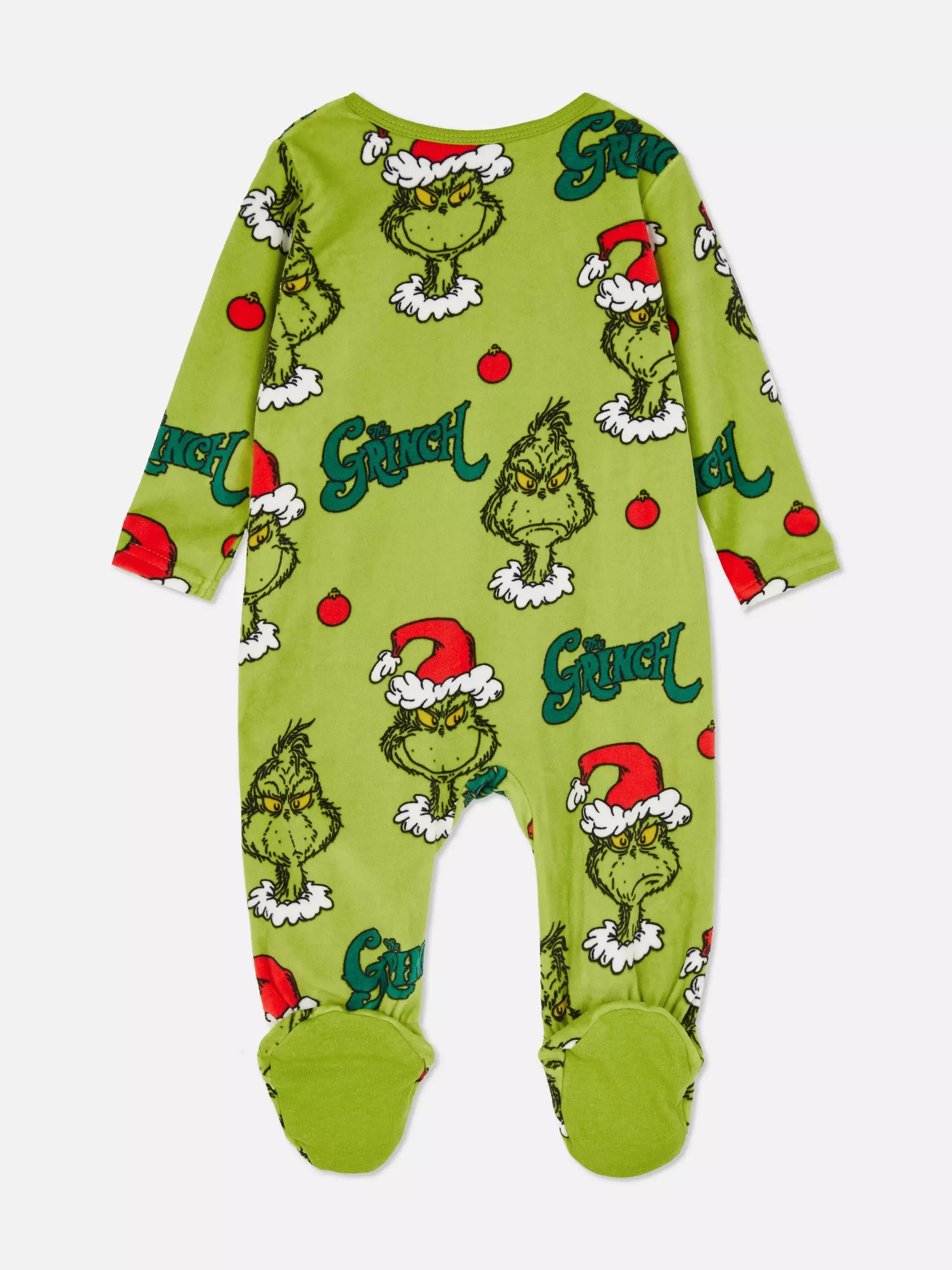 Kids The Grinch Fleece Pajamas