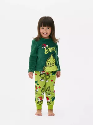Kids The Grinch Fleece Pajamas