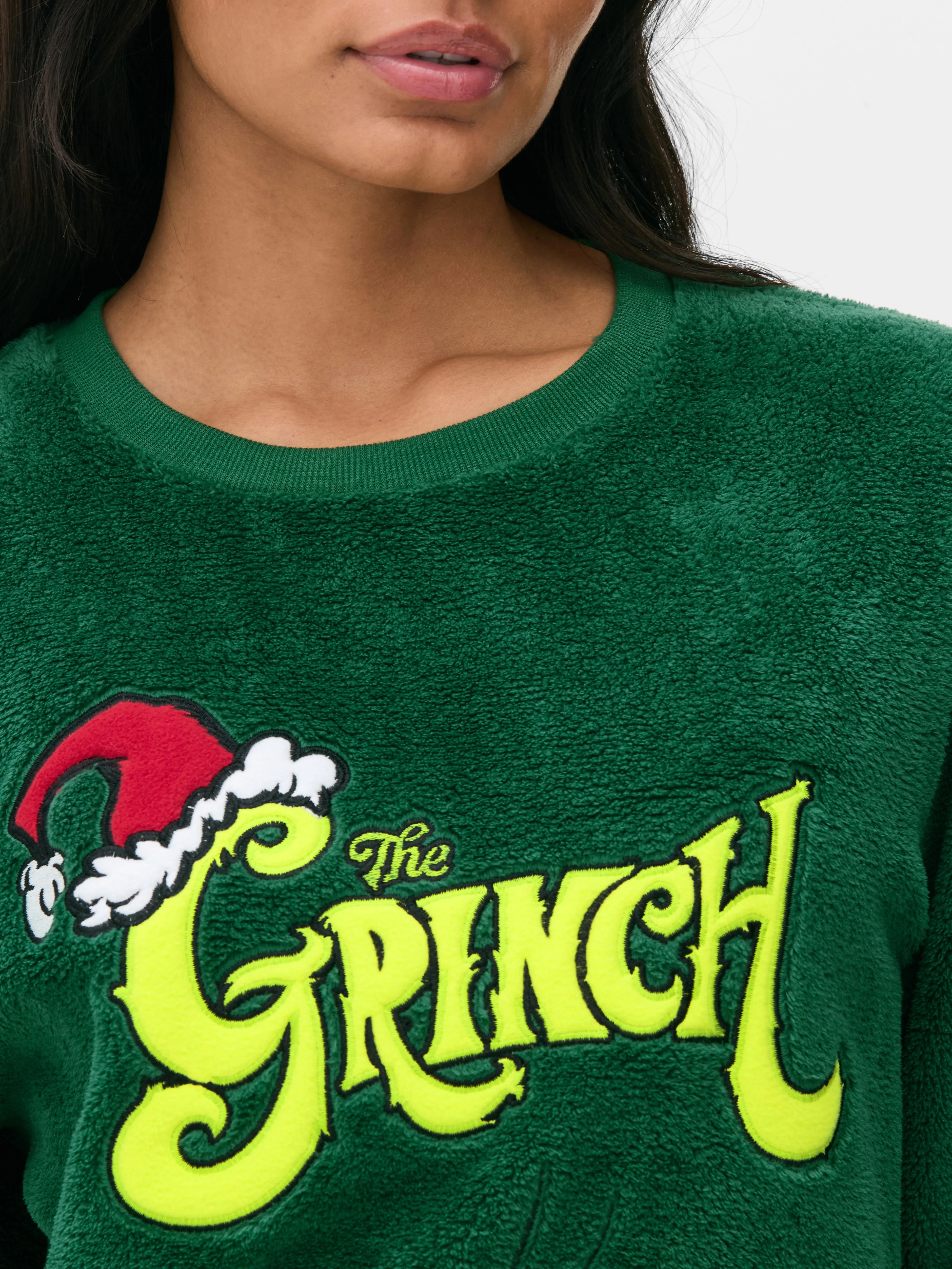 Kids The Grinch Fleece Pajamas