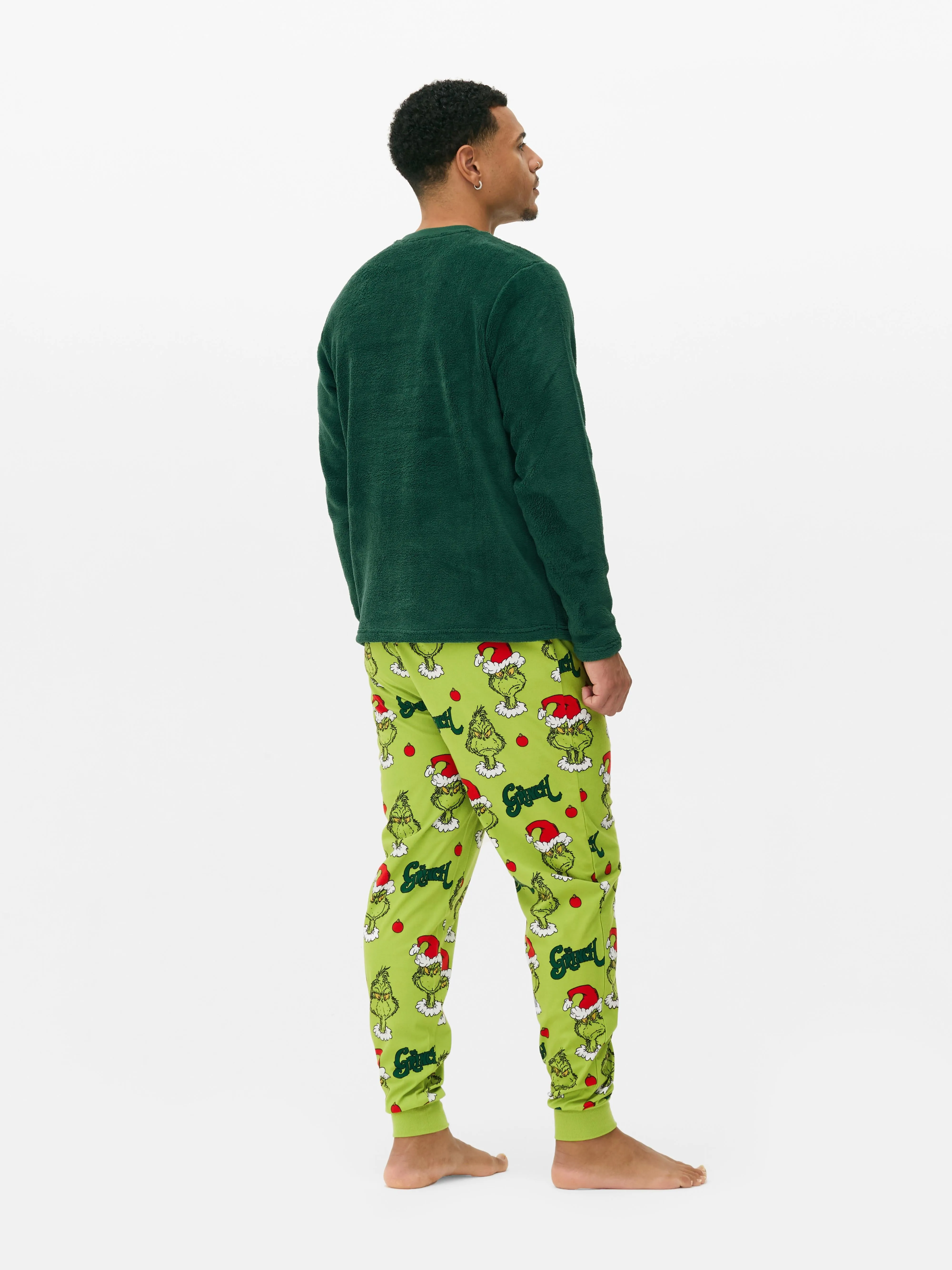 Kids The Grinch Fleece Pajamas