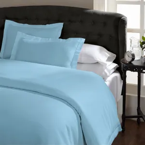 KING 1500TC Cotton Blend Quilt Cover Set - Indigo
