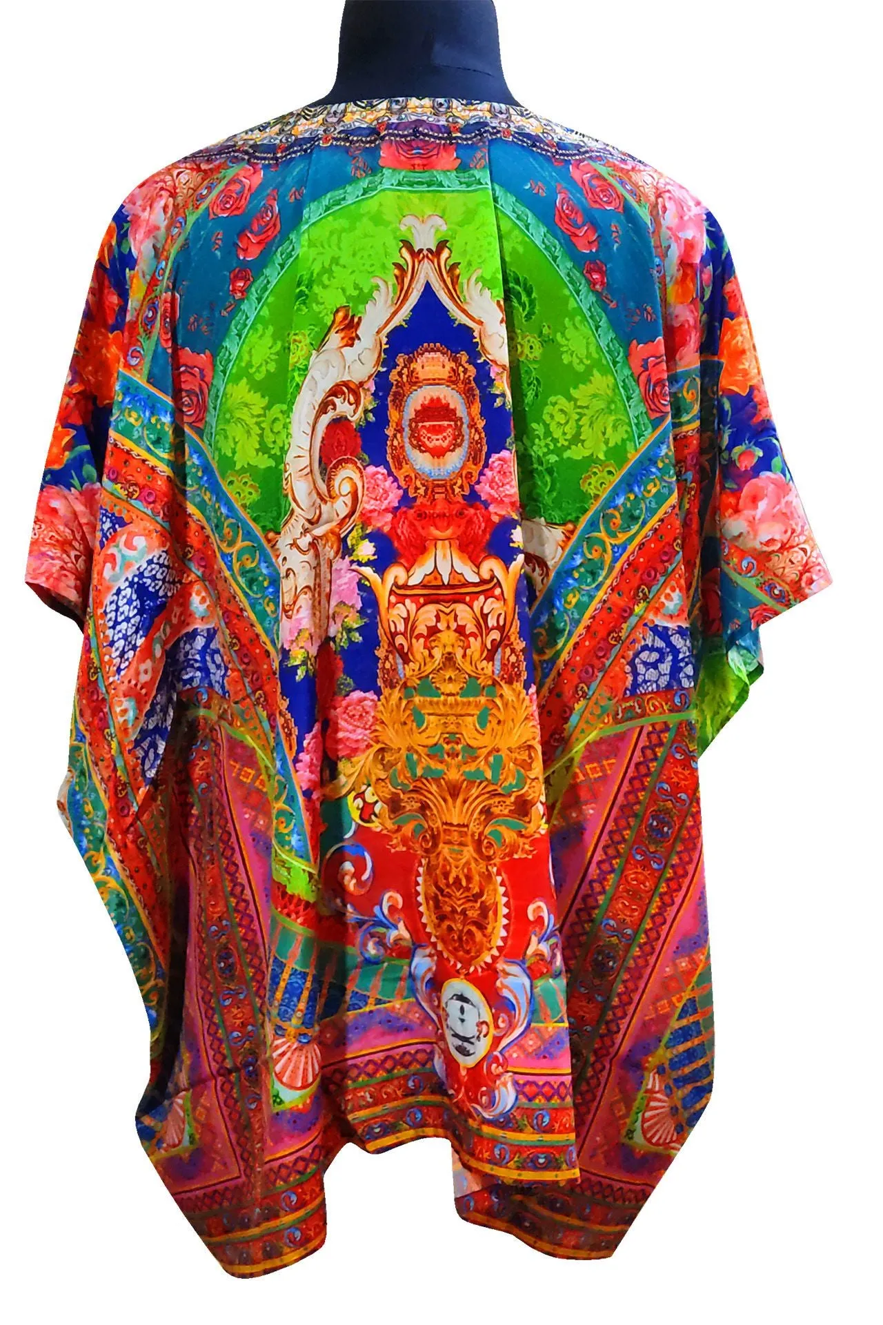 Lace up Kaftan Top