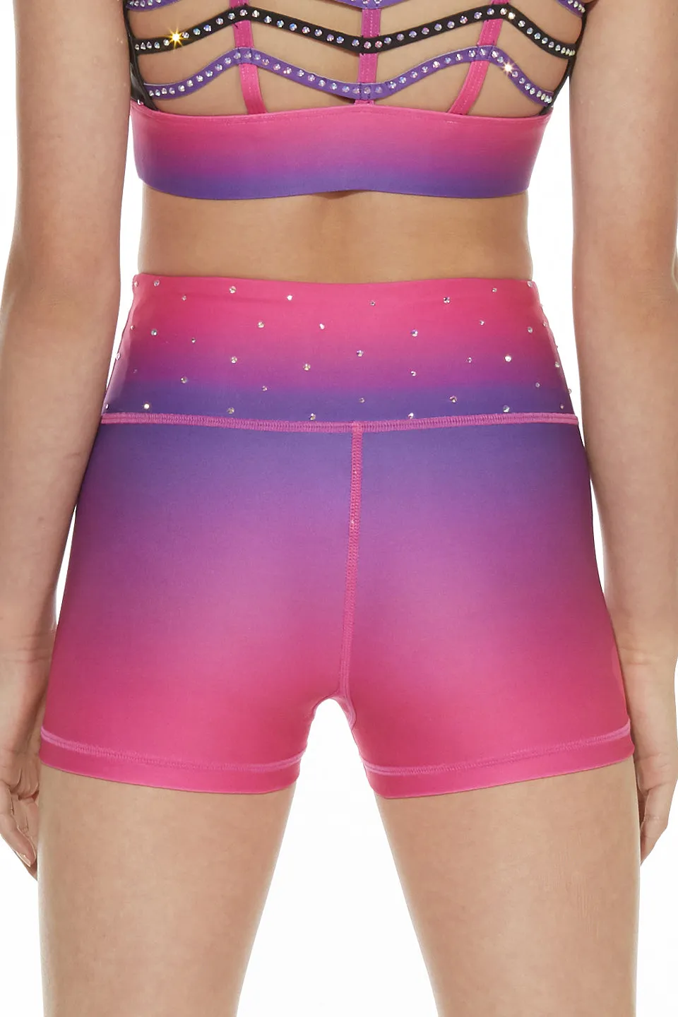 Legendary Compression Short in Purple Power