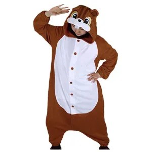 Lifeye Unisex Squirrel Pajamas Adult Animal Cosplay Costume