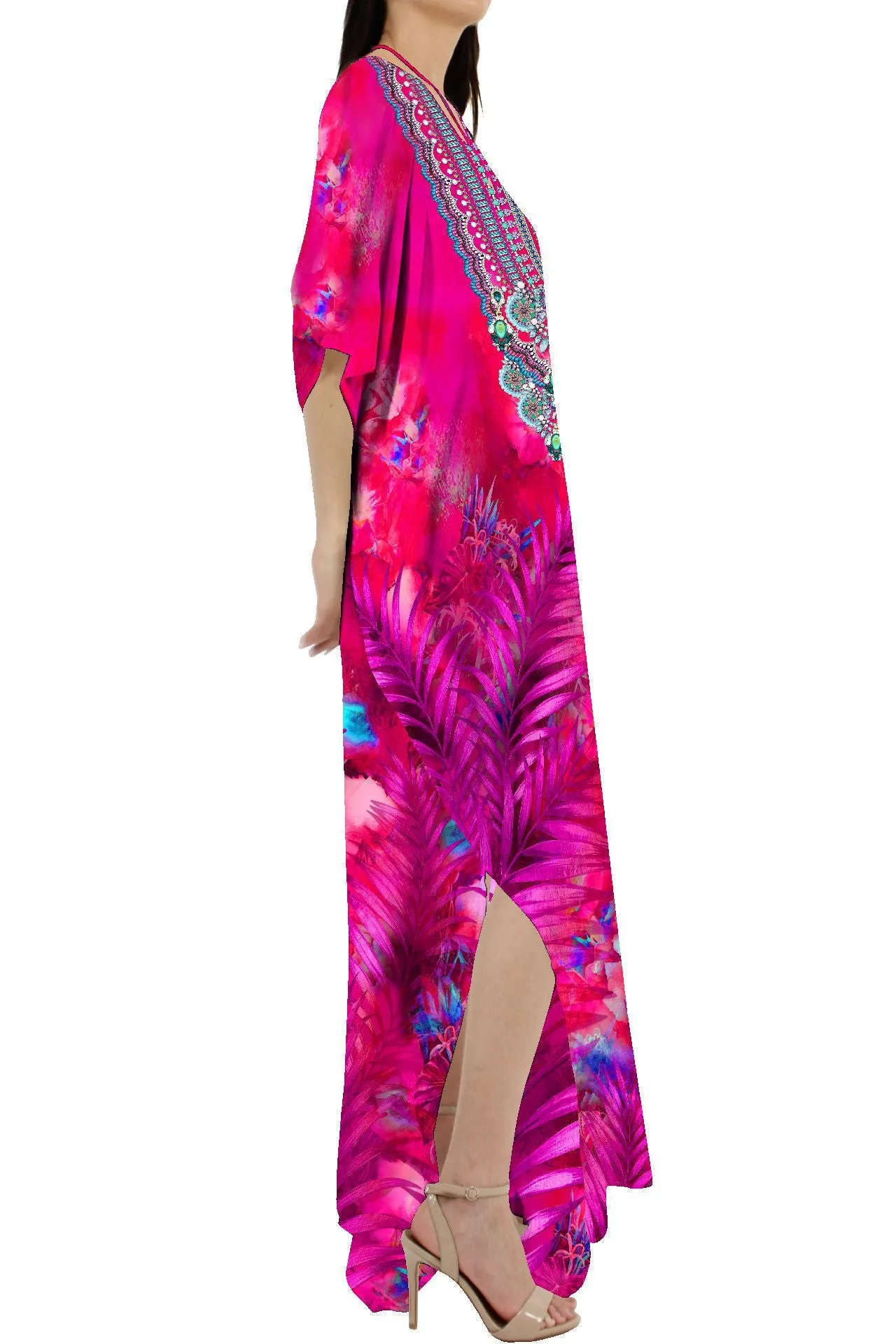 Long Pink Dresses For Vacation