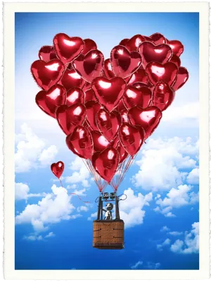 Love Above All Silkscreen Print by Mr Brainwash- Thierry Guetta