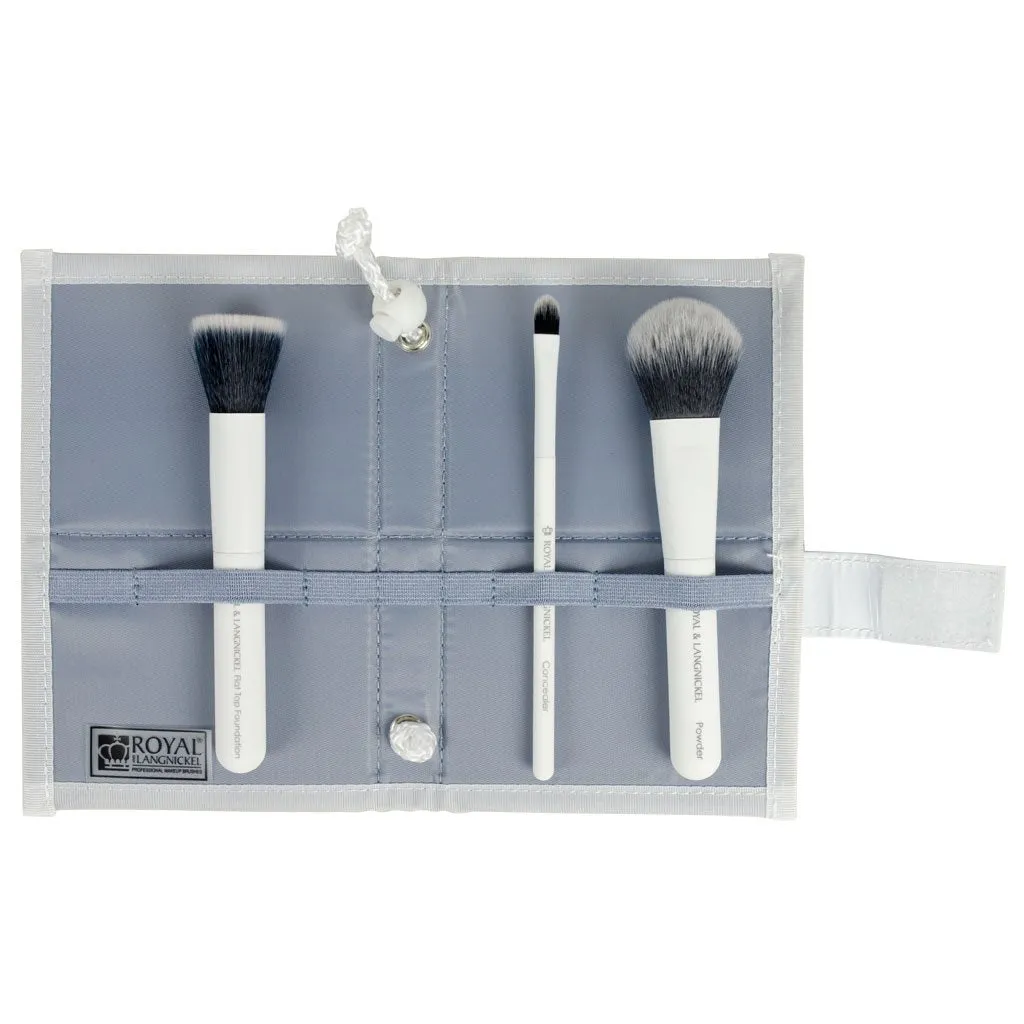 MŌDA® Complexion Perfection 4pc White Brush Kit