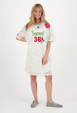Me369 Midisa Lace Mini Dress