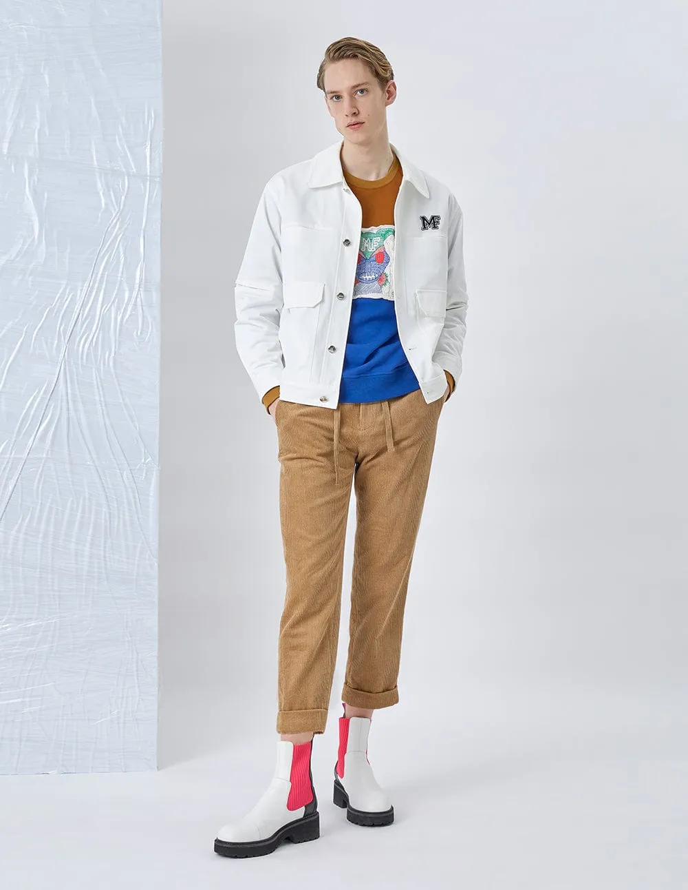 Men Embroidered Jacket
