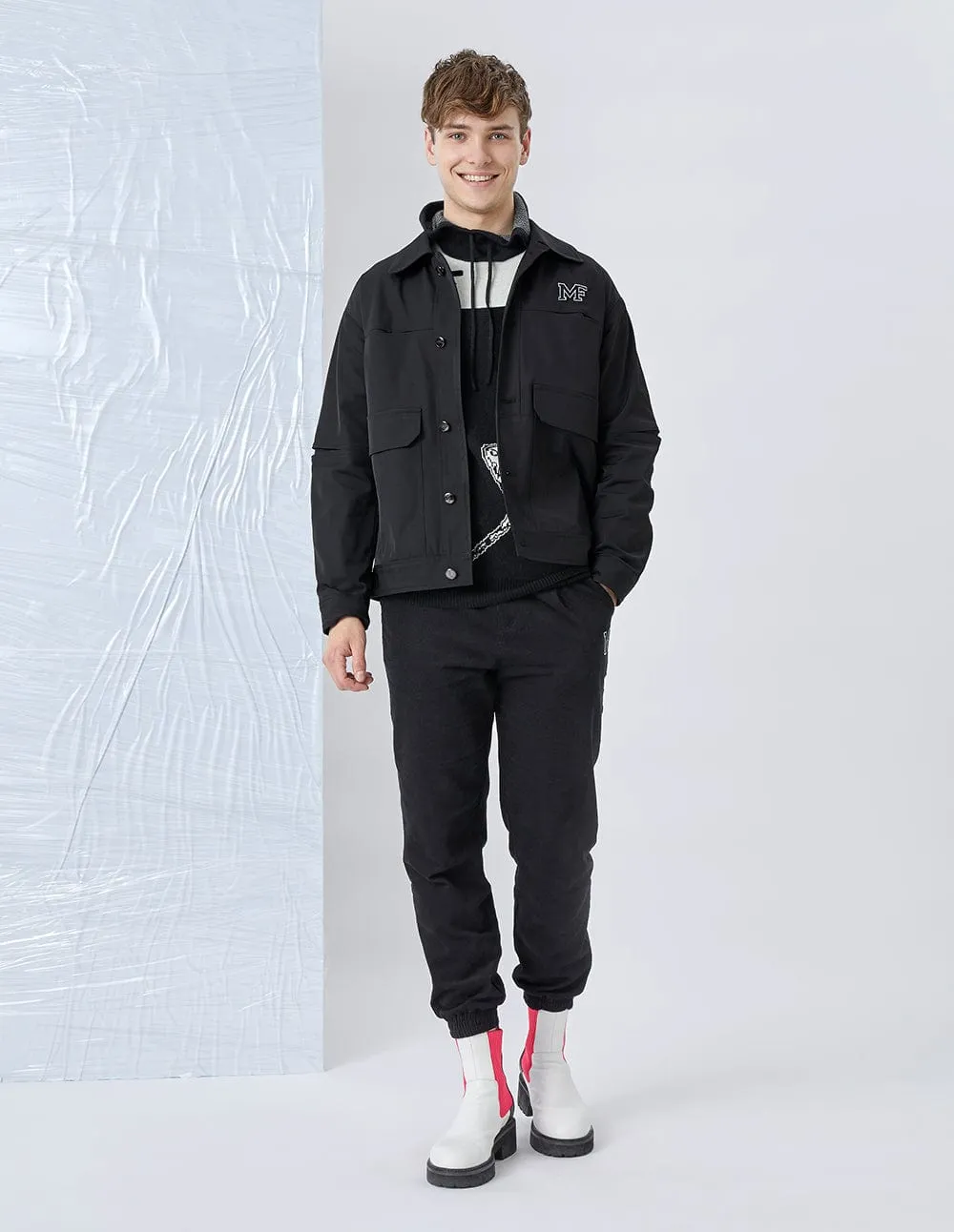 Men Embroidered Jacket