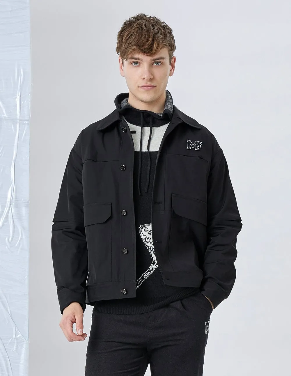 Men Embroidered Jacket