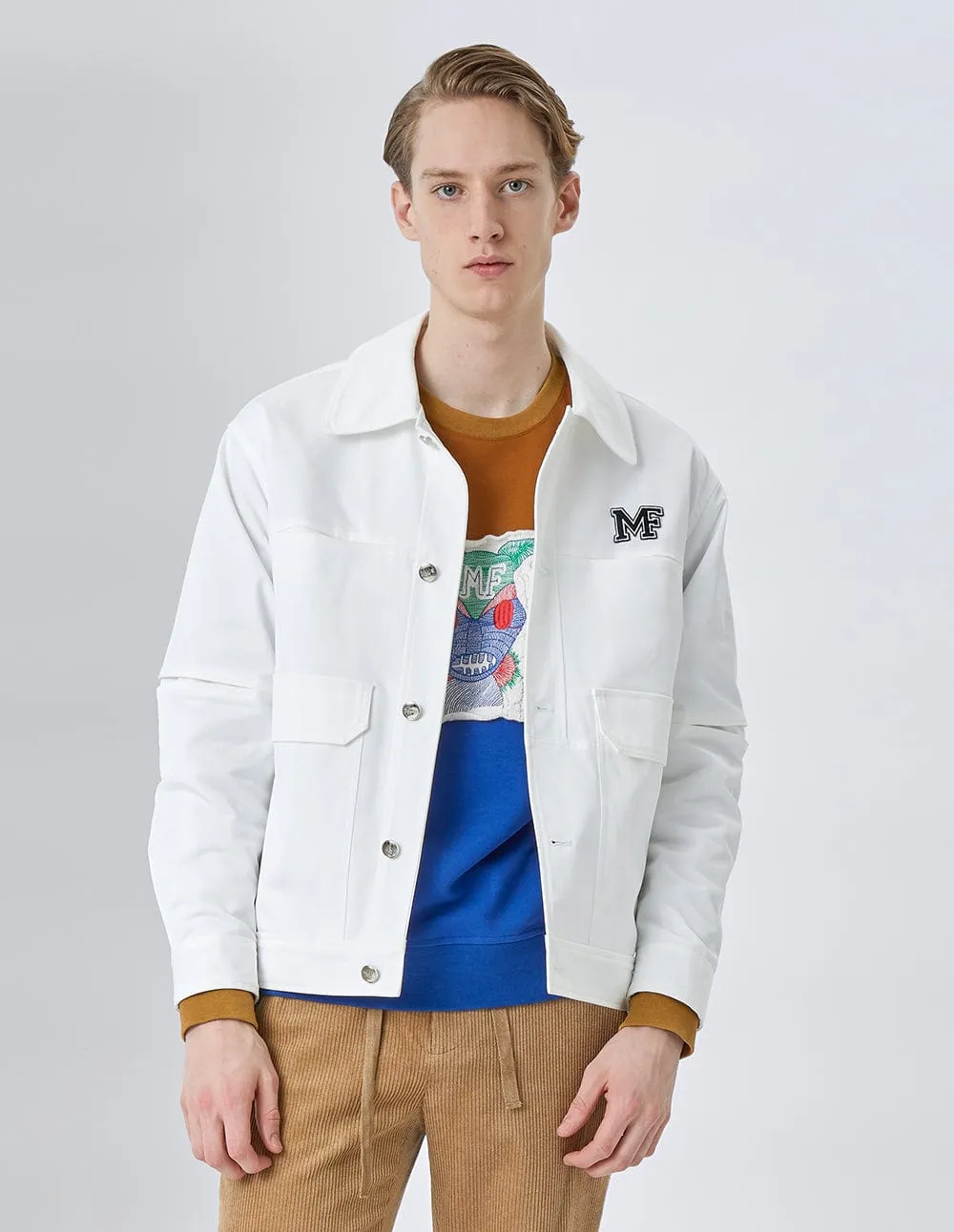 Men Embroidered Jacket