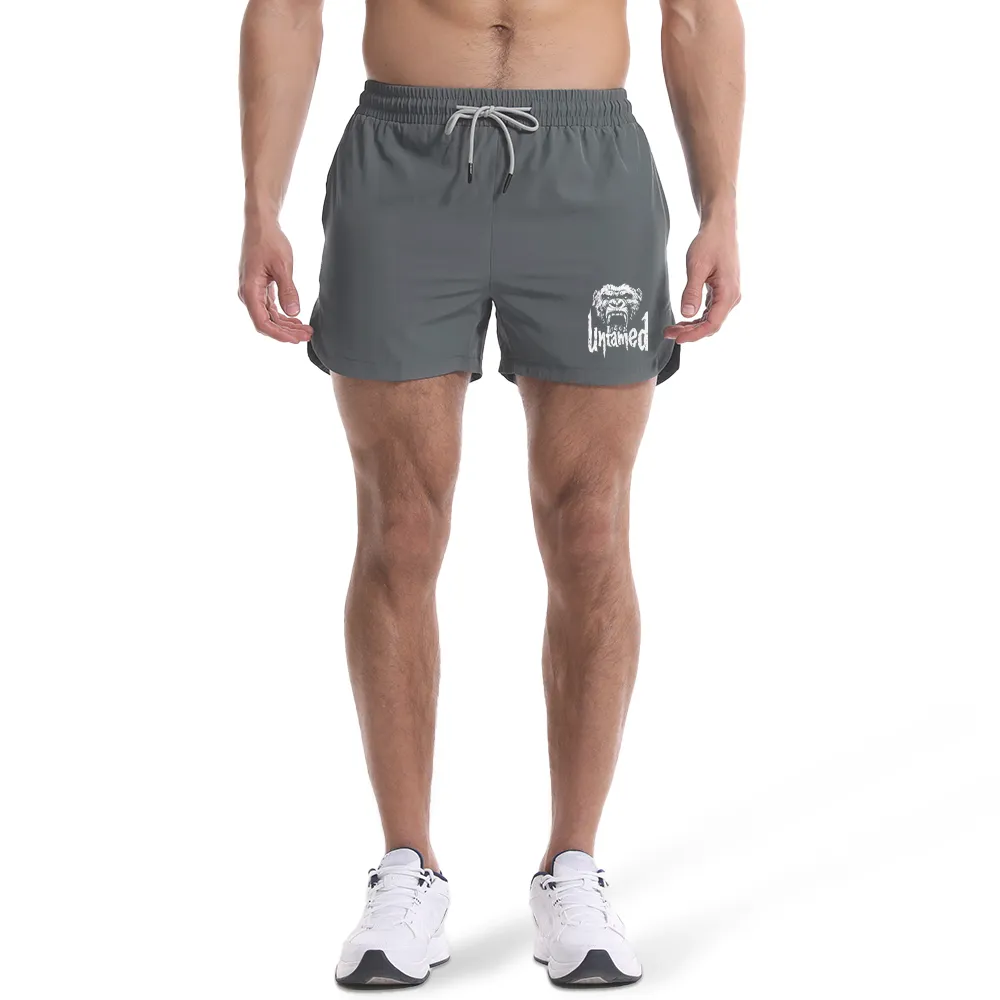 Men's Quick Dry Untamed Gorilla Graphic Shorts