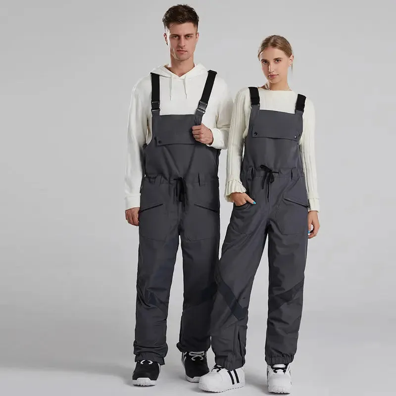 Mens Reflective Snow Bibs & Pants