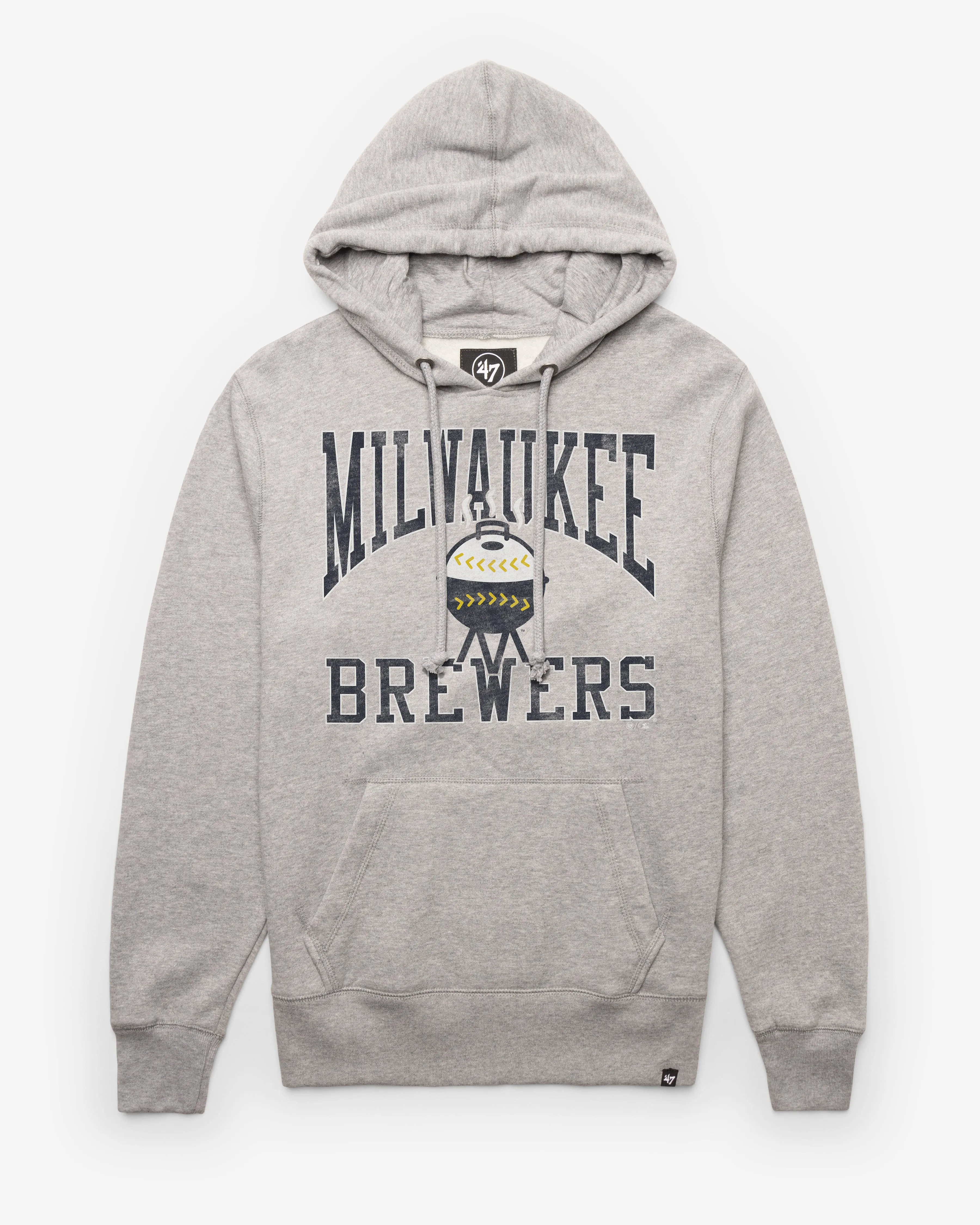 MILWAUKEE BREWERS CITY CONNECT BIG UPS '47 HEADLINE HOOOD