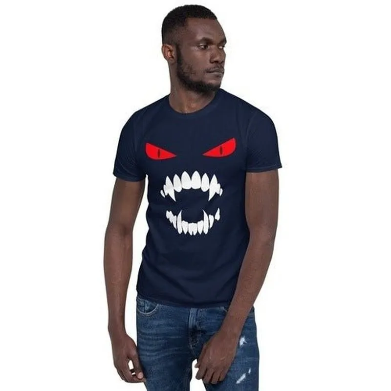 Monster Lurking in the Dark: Unisex Halloween T-Shirt