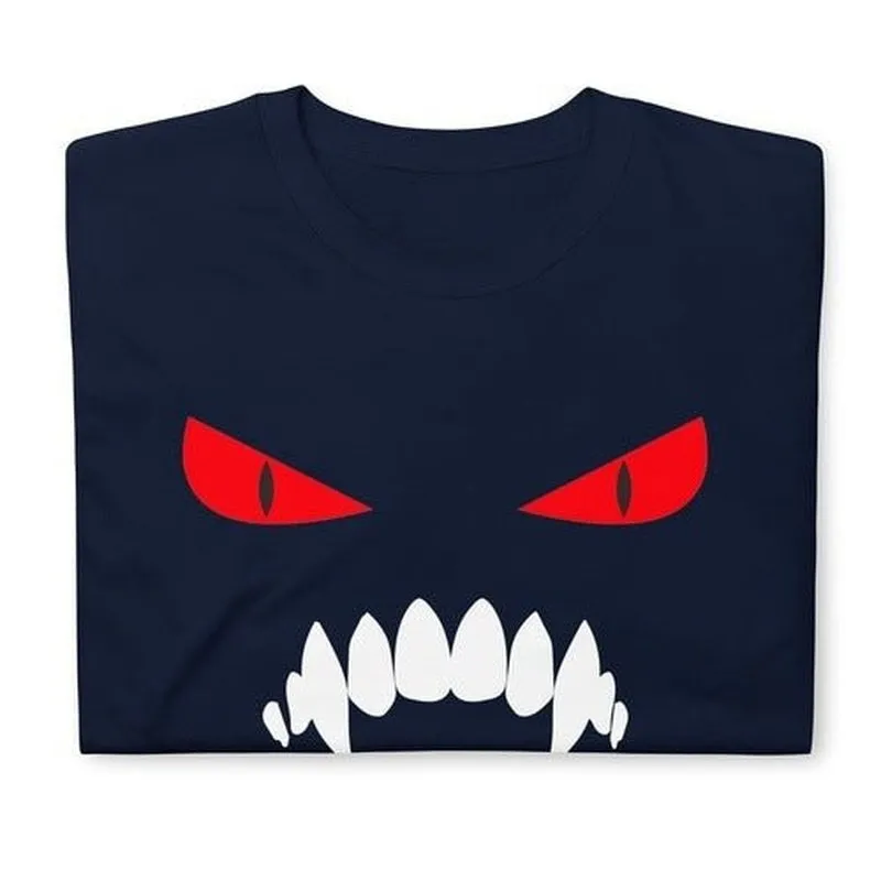 Monster Lurking in the Dark: Unisex Halloween T-Shirt