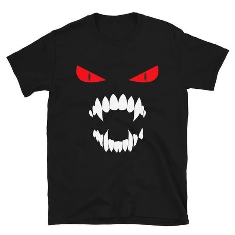 Monster Lurking in the Dark: Unisex Halloween T-Shirt