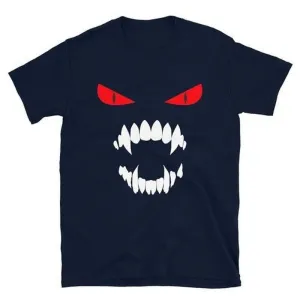 Monster Lurking in the Dark: Unisex Halloween T-Shirt