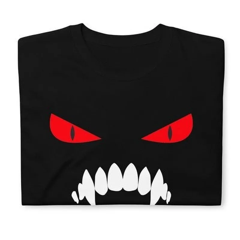 Monster Lurking in the Dark: Unisex Halloween T-Shirt