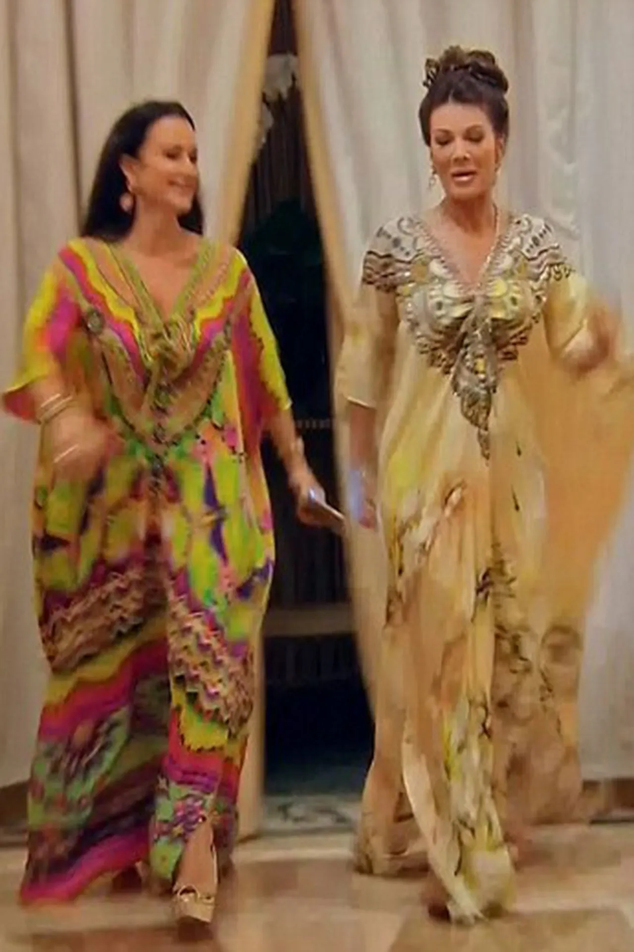 Multi Wear Yellow Summer Kaftan