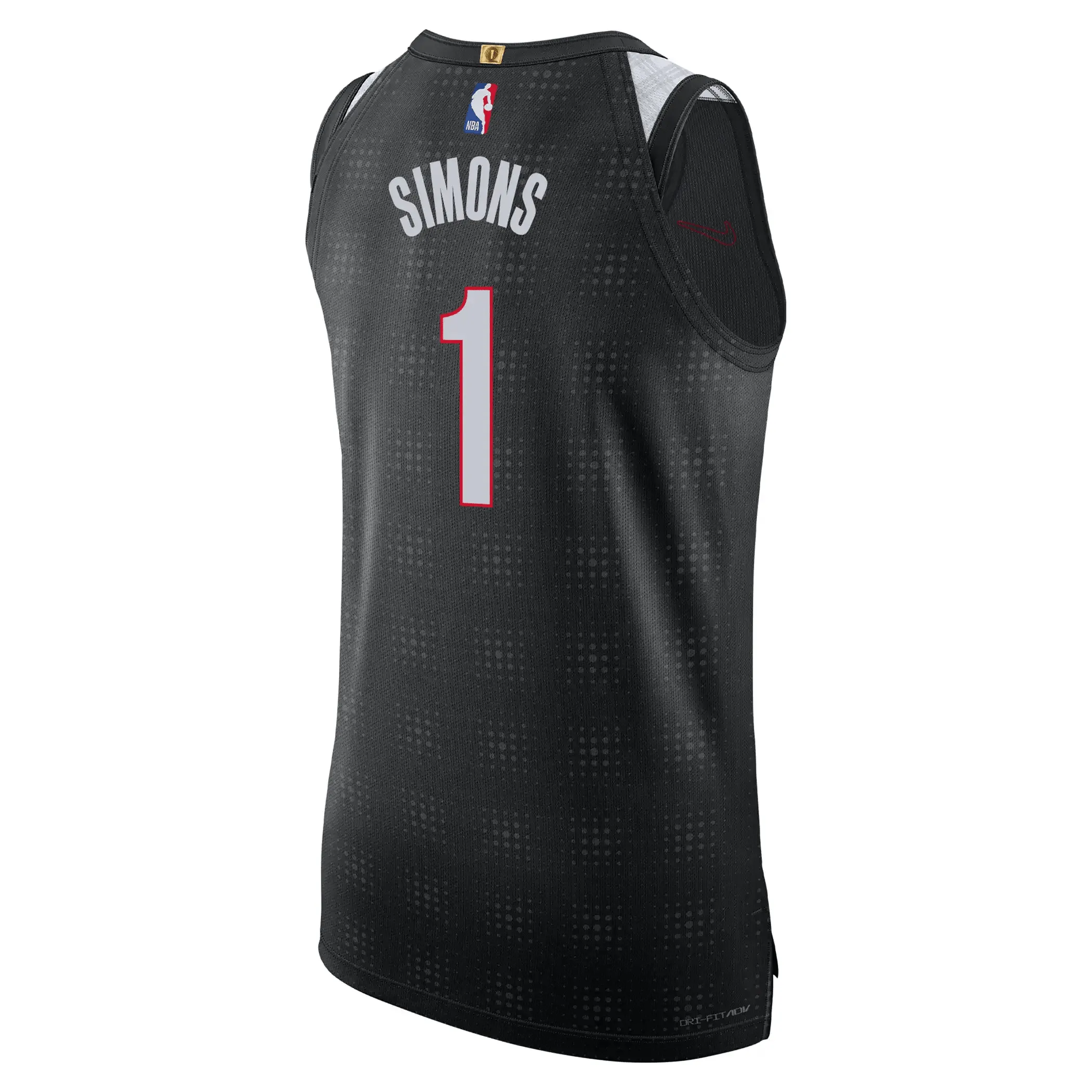 Nike Anfernee Simons NBA Authentic Peak Plaid 24-25 City Edition Jersey