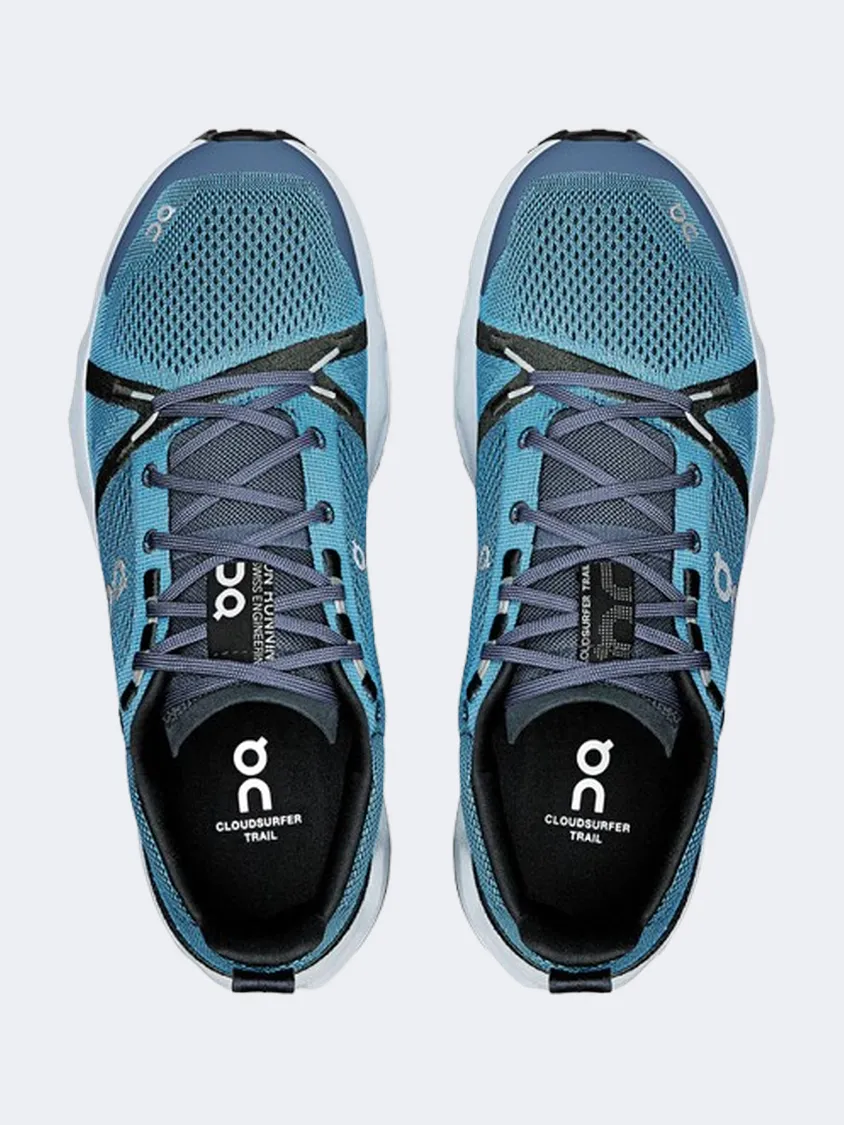 On Cloudsurfer Men Trail Run Sneakers Niagara/Glacier