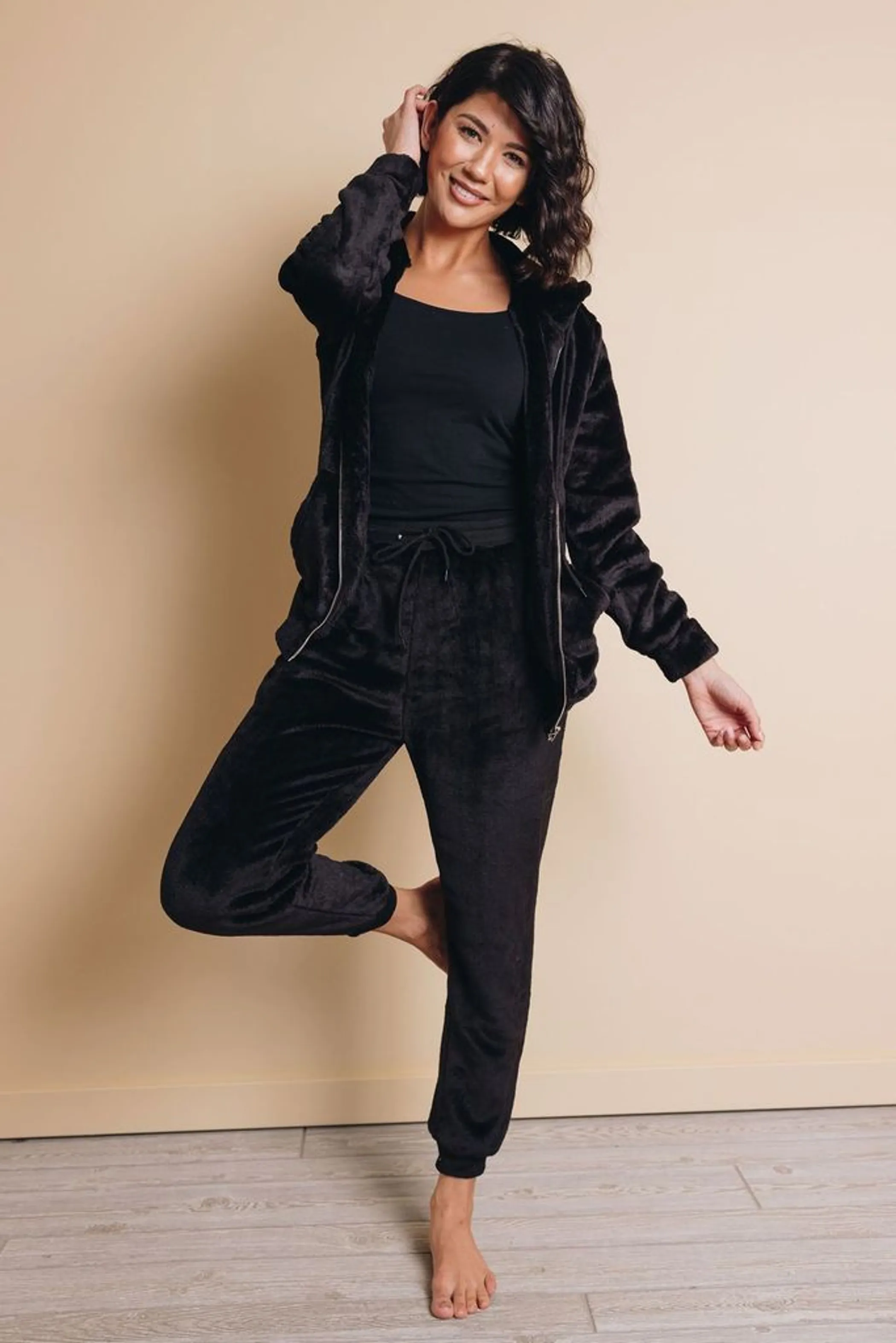 On The Way Fleece Loungewear Set