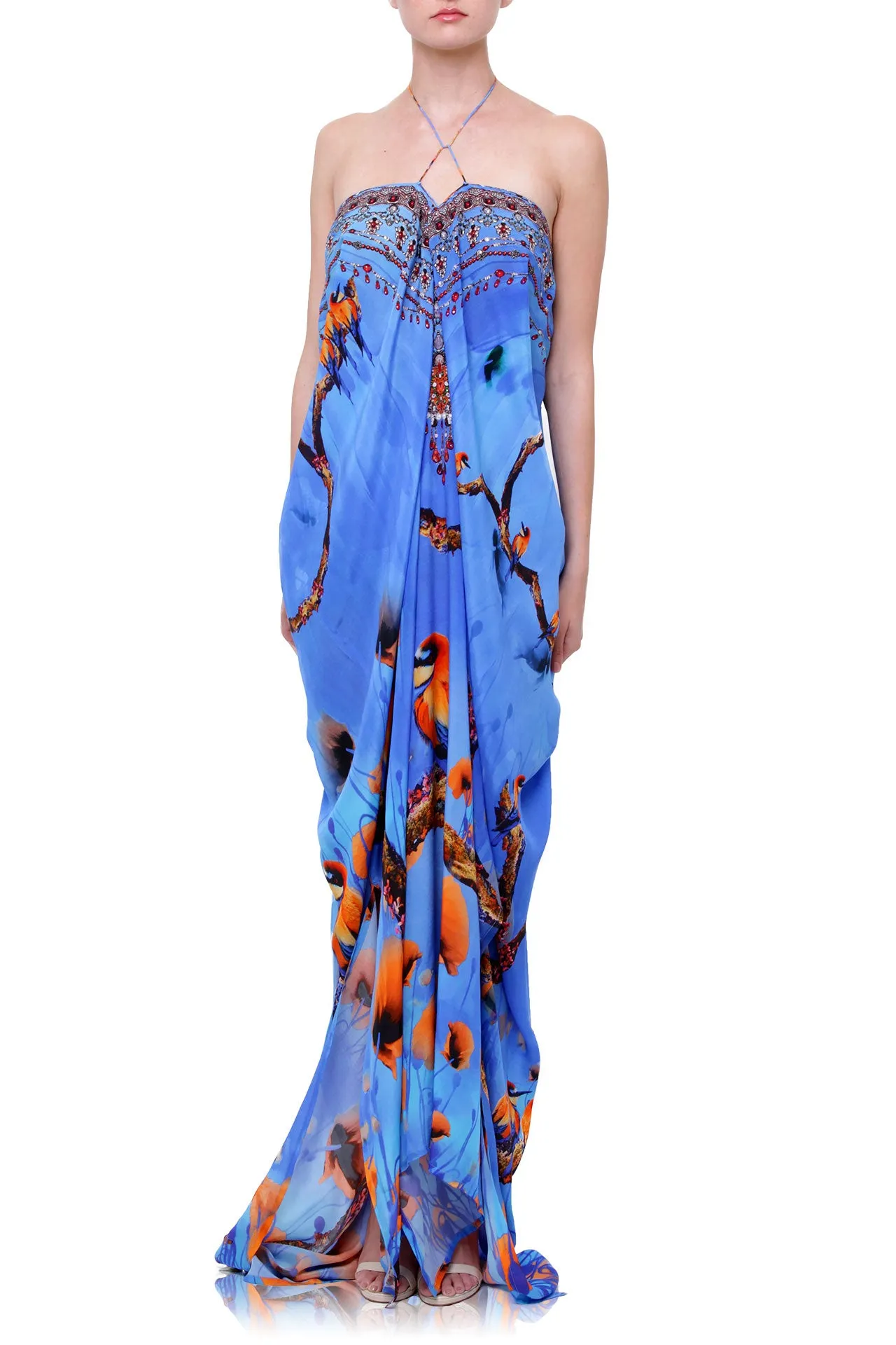 Printed Kaftan Dresses For Vacation