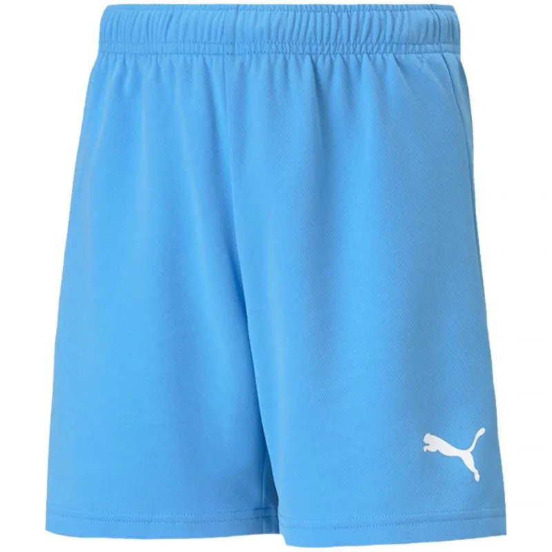 Puma Kids' teamRISE Quick-Dry Training Shorts - Blue 704943 18