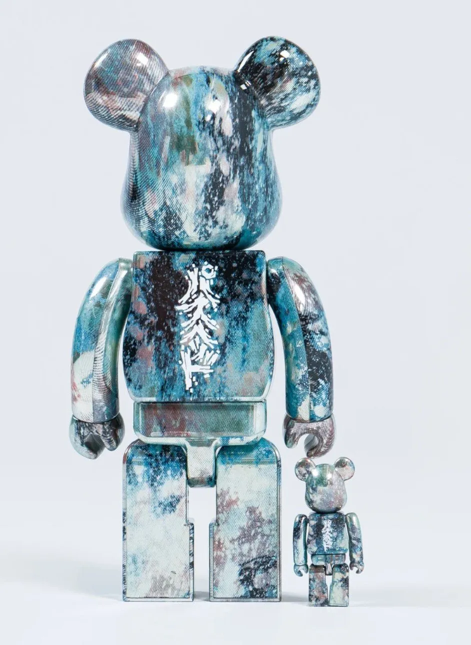 Pushead #5 100% & 400% Be@rbrick Art by Medicom Toy