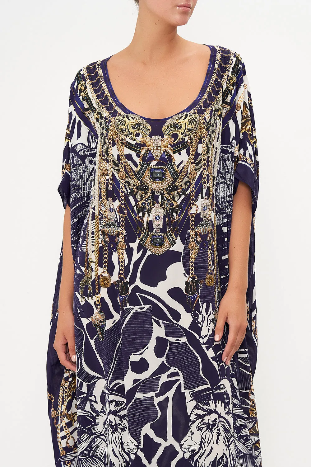 ROUND NECK KAFTAN WHERES YOUR HEAD AT