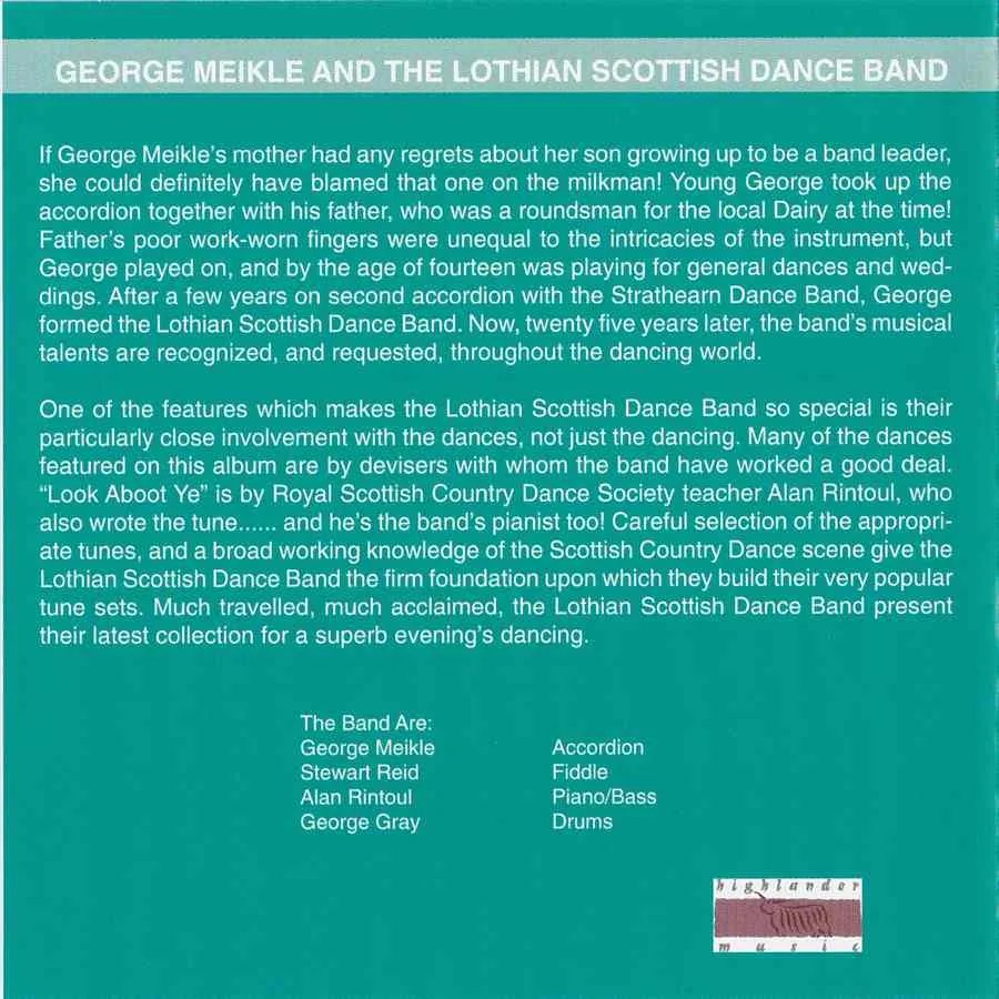 Scottish Dances Vol 10 - George Meikle & The Lothian Scottish Dance Band