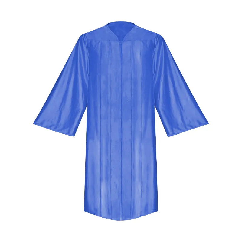 Shiny Royal Blue Choir Robe