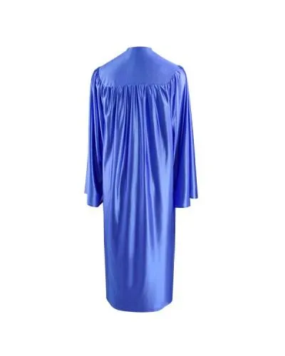 Shiny Royal Blue Choir Robe