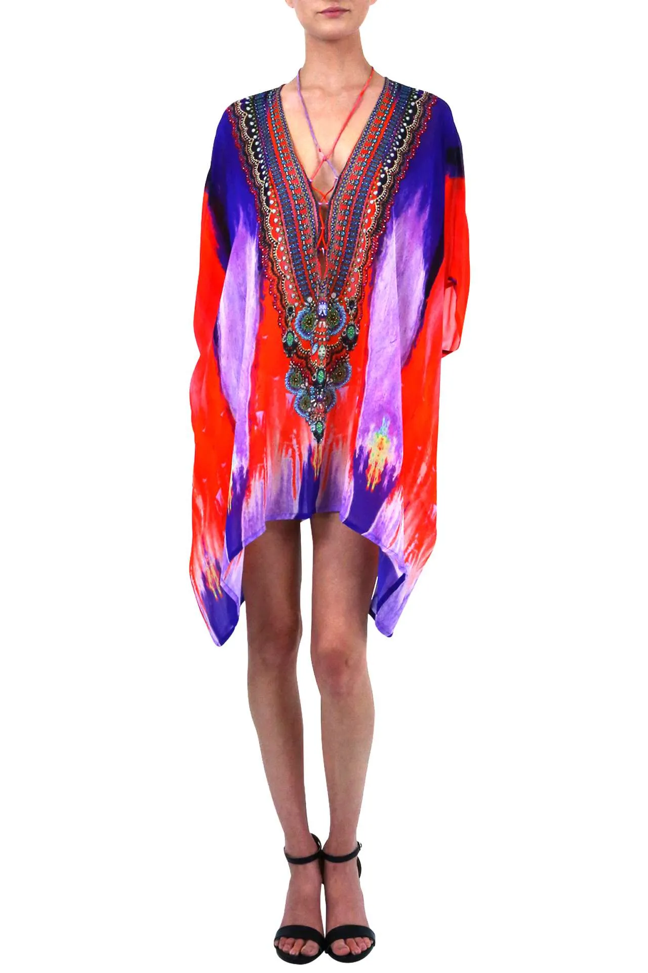 Short Kaftan Tunic Top Infinity