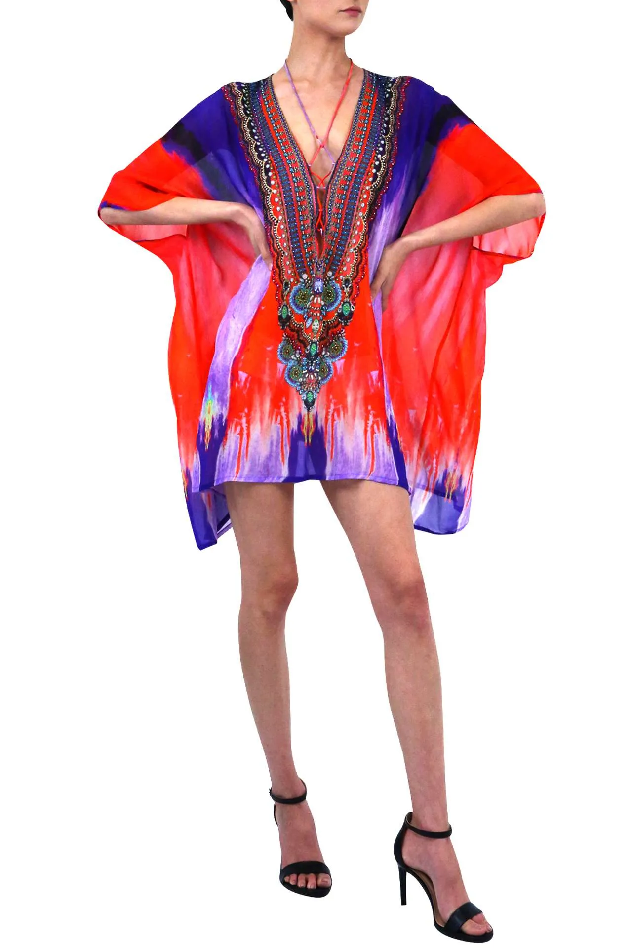 Short Kaftan Tunic Top Infinity
