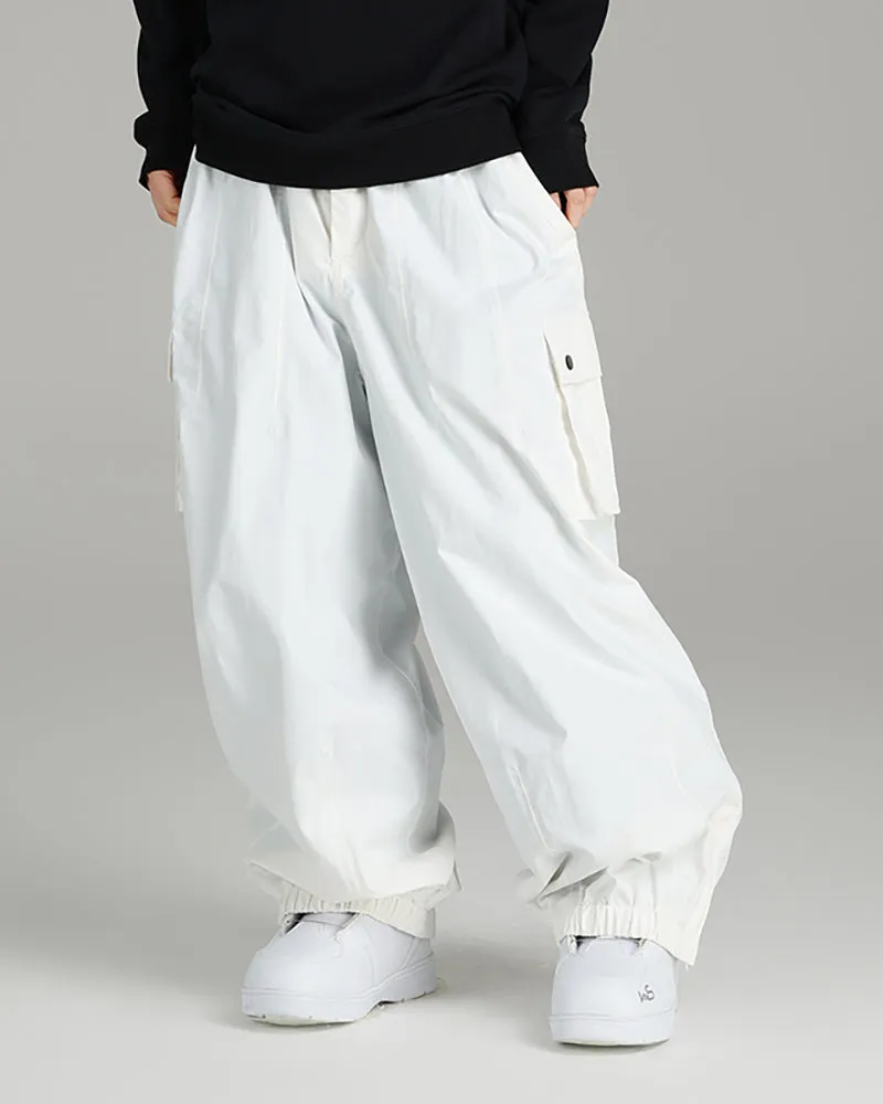 Ski Wear Snowboard Unisex Cargo Baggy Snow Pants