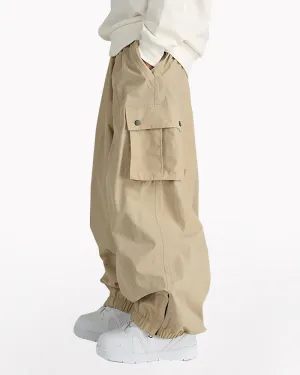 Ski Wear Snowboard Unisex Cargo Baggy Snow Pants