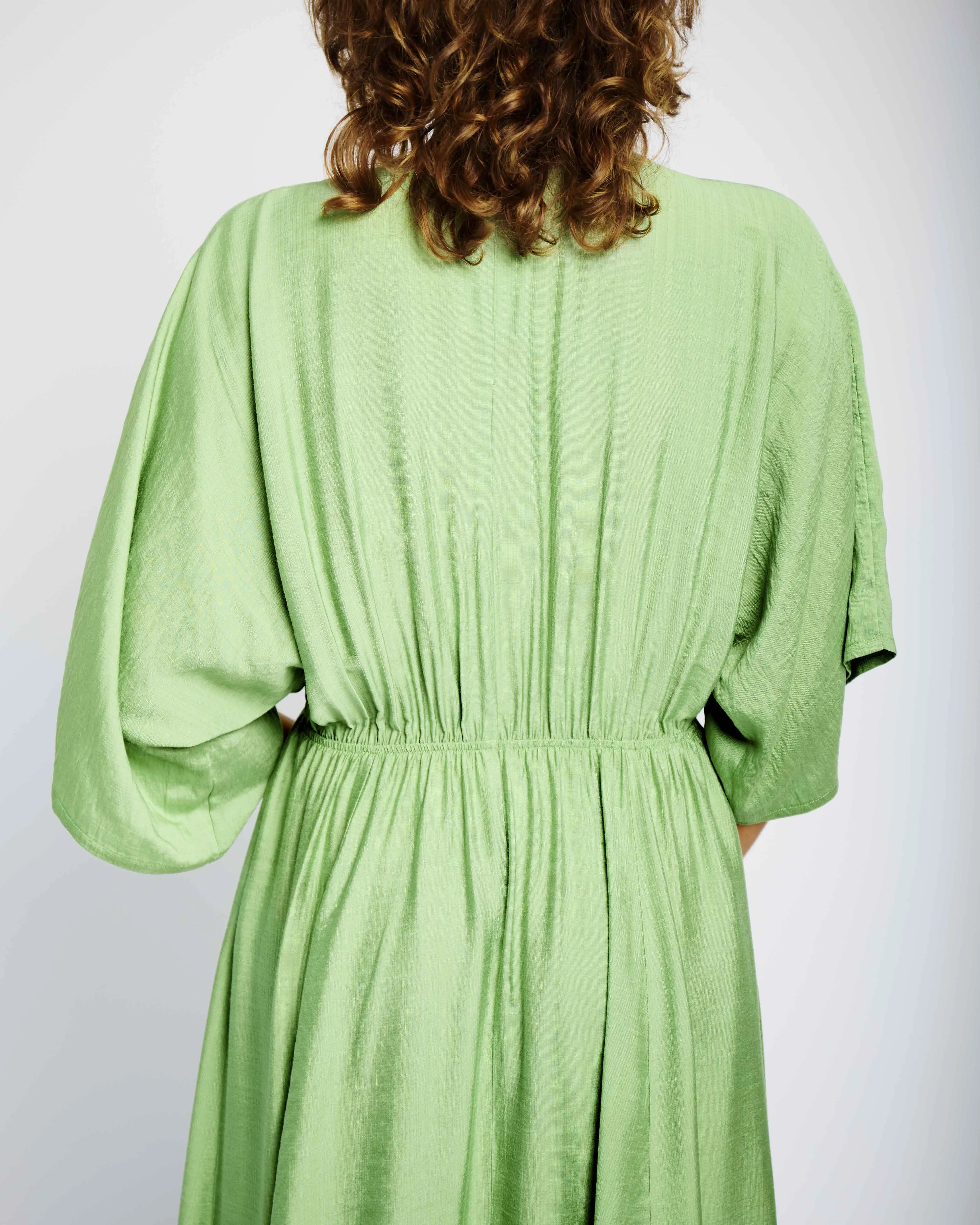The Beaded Kaftan in Green