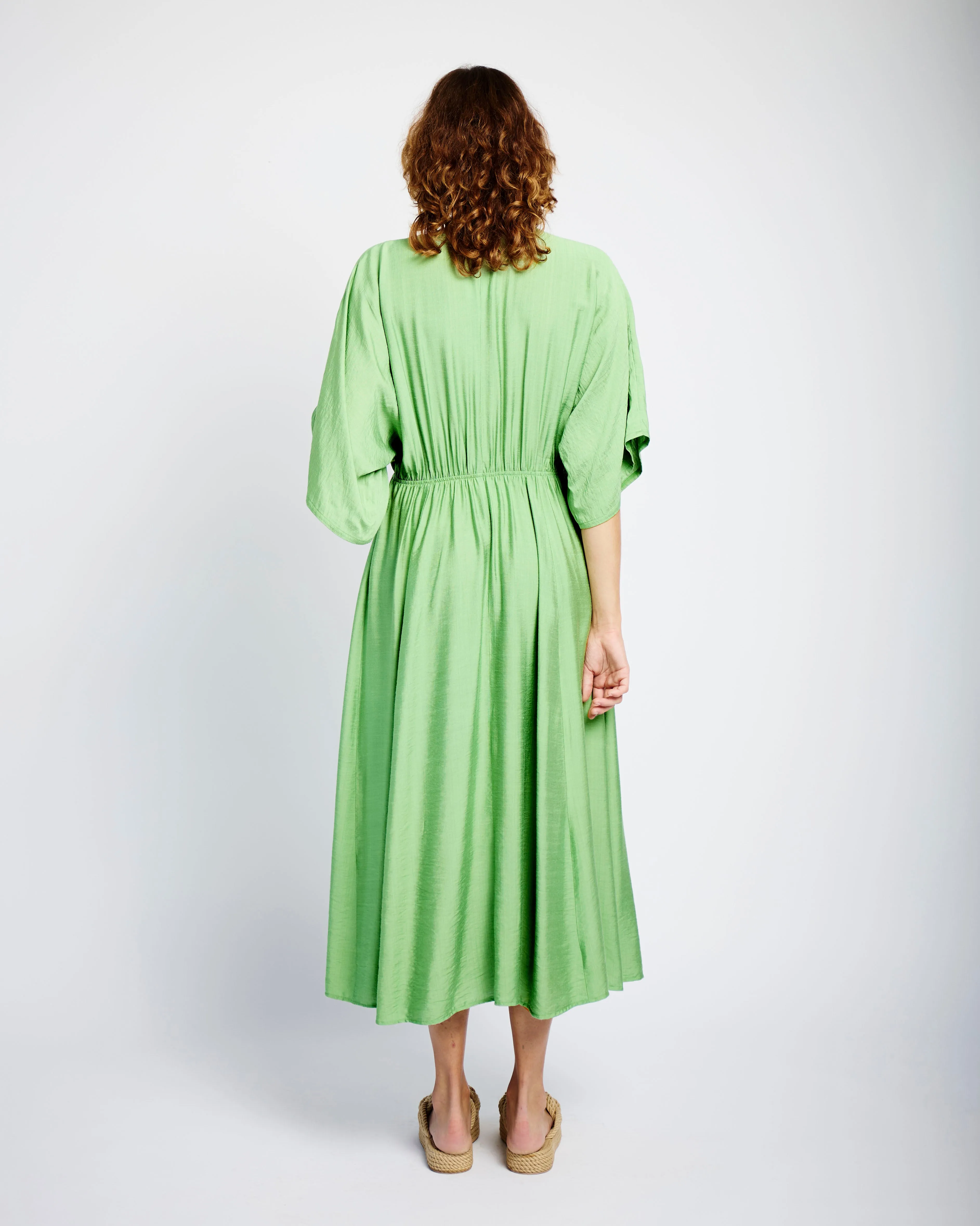 The Beaded Kaftan in Green