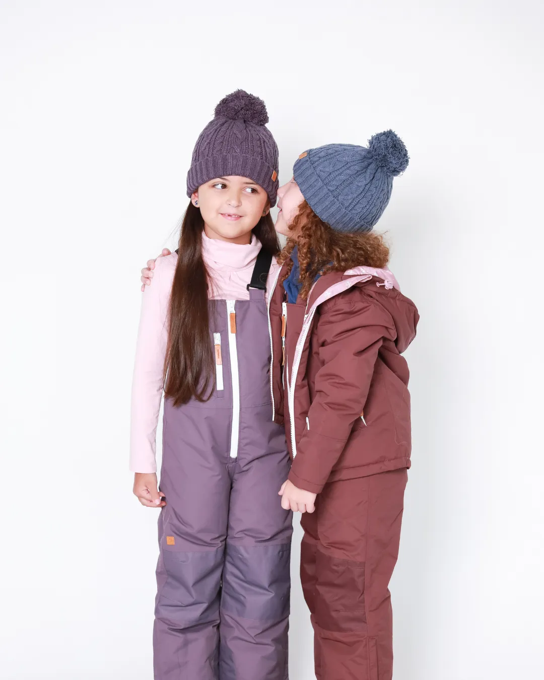 The Classic Bib in Dusty Purple