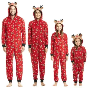 The Red Reindeer Jumper Family Matching Pajama
