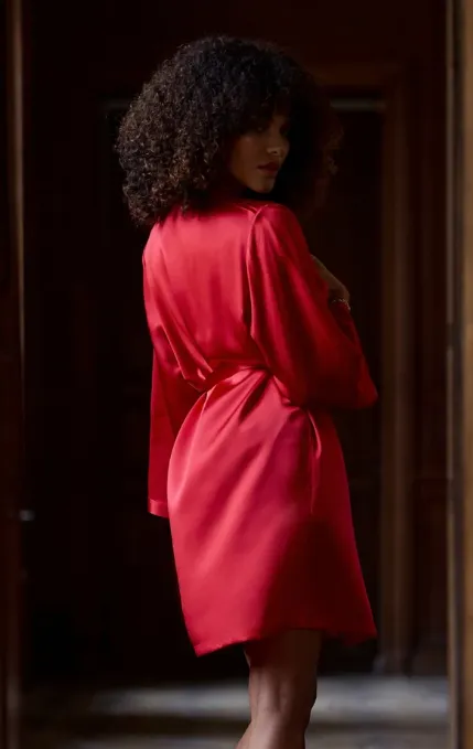 Tracy short robe