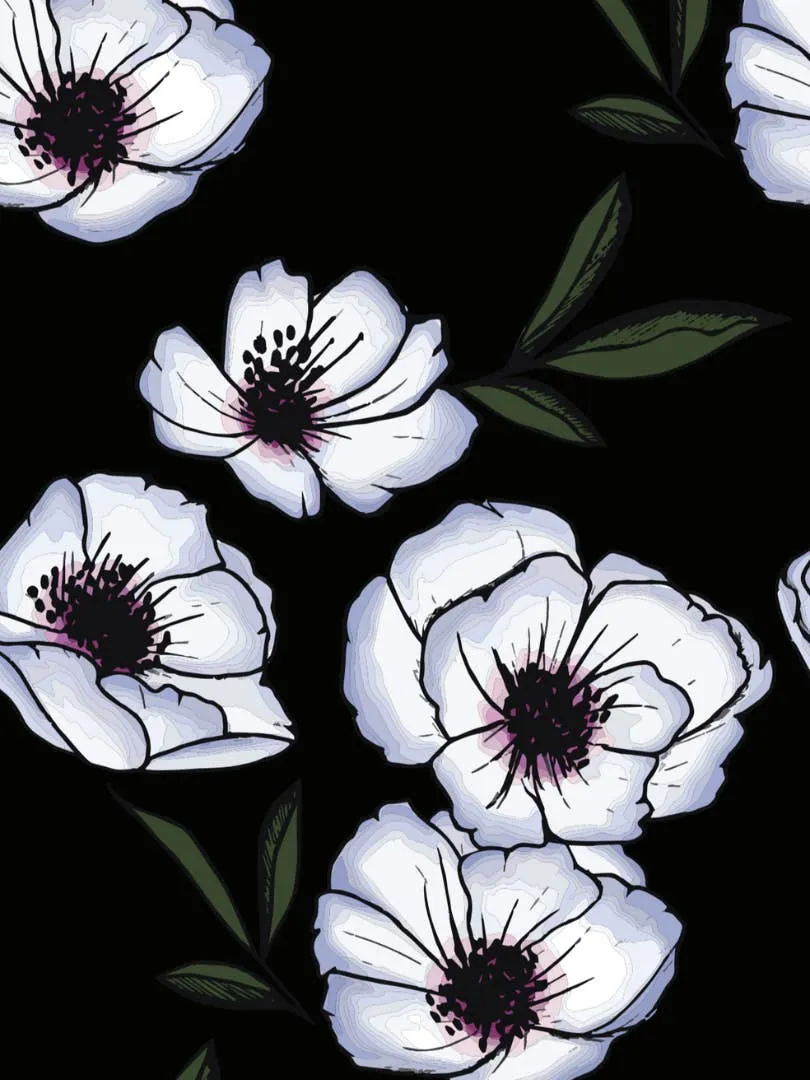 Violet Magnolia Bamboo Pajamas